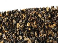 Китайский черный чай Золотая улитка (Jin Luo)